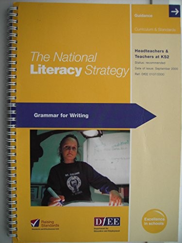 National Literacy Strategy : Grammar for Writing Paperback