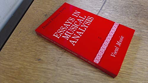 Essays in Musical Analysis