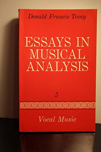 Essays in Musical Analysis