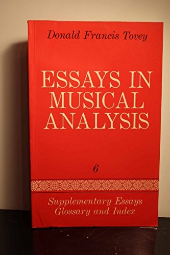 Essays in Musical Analysis