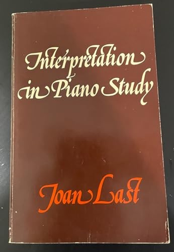 Interpretation in Piano Study
