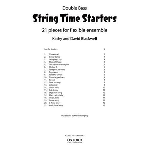 String Time Starters Bass book