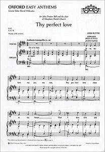 Thy perfect love 