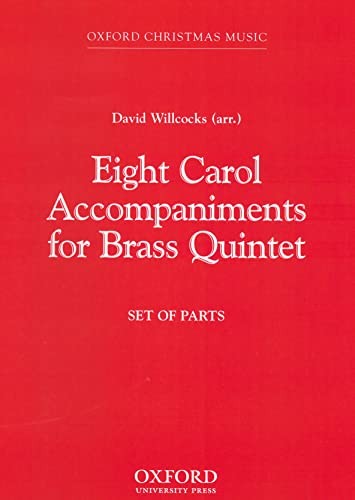 Eight Carol Accompaniments for Brass a 5