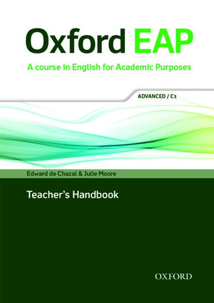 Oxford EAP: Advanced/C1: Teacher's Book, DVD and Audio CD Pack