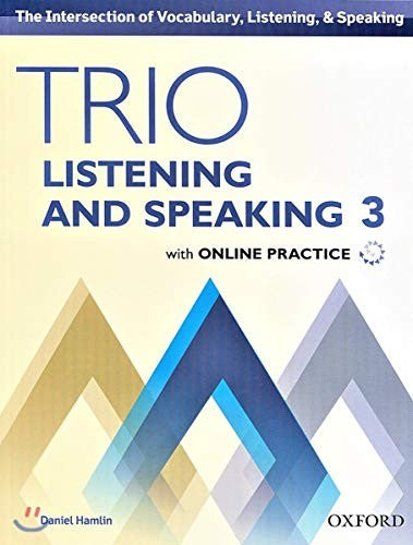 Trio Listening and Speaking: Level 3: Student Book Pack with Online Practice