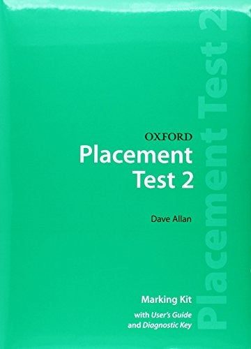 Oxford Placement Tests 2: Marking Kit