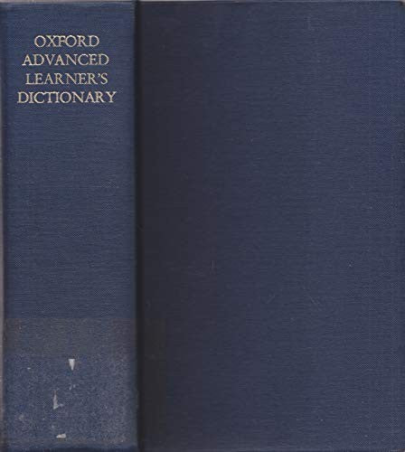 Oxford Advanced Learner's Dictionary of Current English