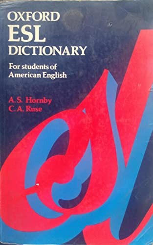 Oxford English as a Second Language Dictionary