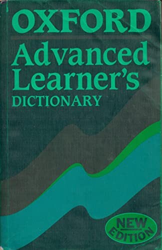 Oxford Advanced Learner's Dictionary of Current English