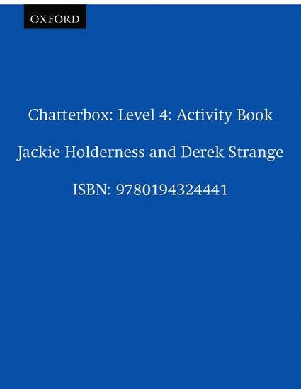 Chatterbox: Level 4: Activity Book