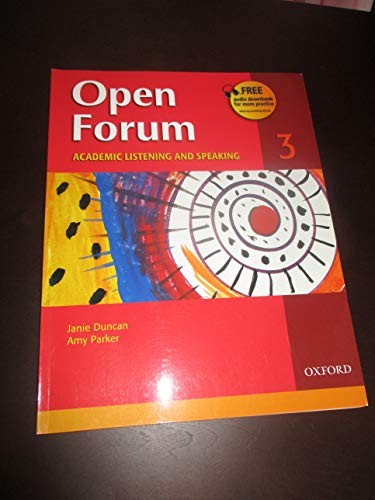 Open Forum 3: Student Book