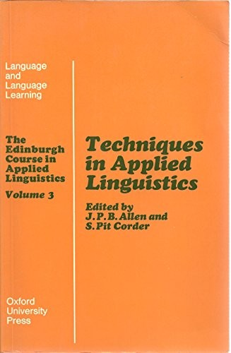 Edinburgh Course in Applied Linguistics
