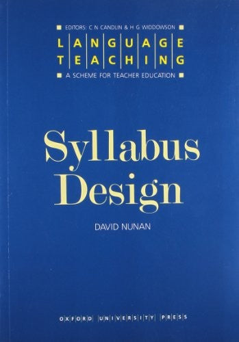 Syllabus Design
