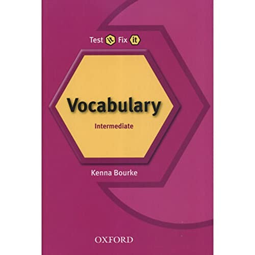 Test it, Fix it: Intermediate: Vocabulary