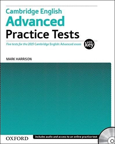 Cambridge English: Advanced Practice Tests: Tests With Key and Audio CD Pack