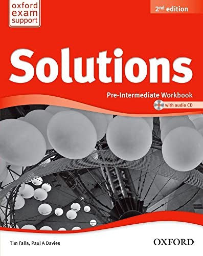 Solutions: Pre-Intermediate: Workbook and Audio CD Pack