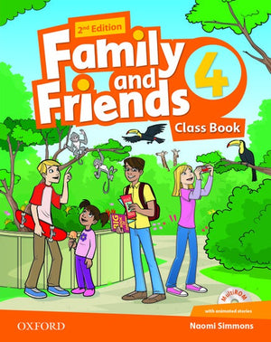 Family and Friends: Level 4: Class Book with Student MultiROM