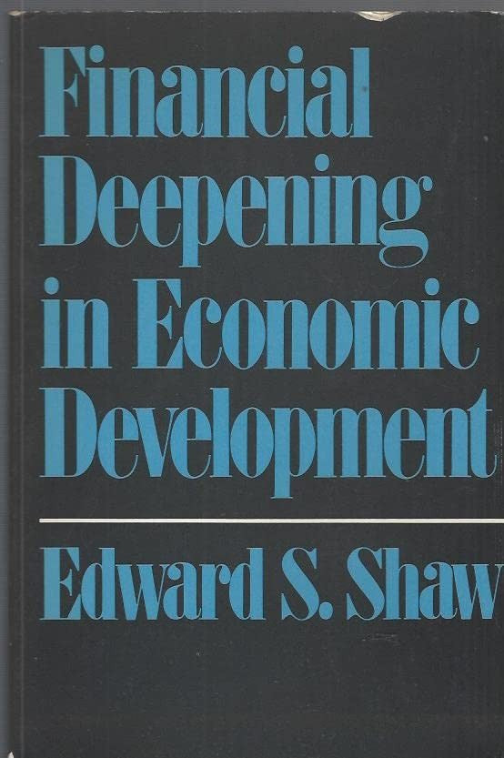 Financial Deepening in Economic Development