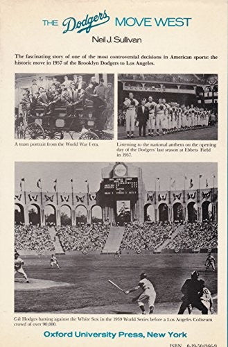 The Dodgers Move West