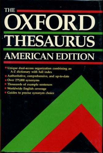 The Oxford Thesaurus