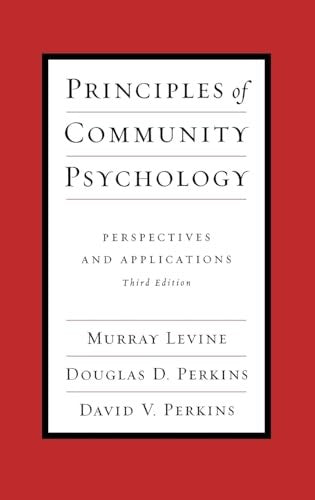 Principles of Community Psychology