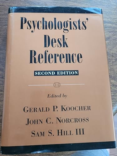 Psychologists' Desk Reference