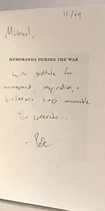 Memoranda During the War 