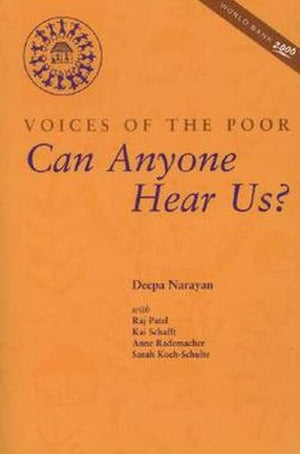 CAN ANYONE HEAR US? - VOICES of the POOR V1