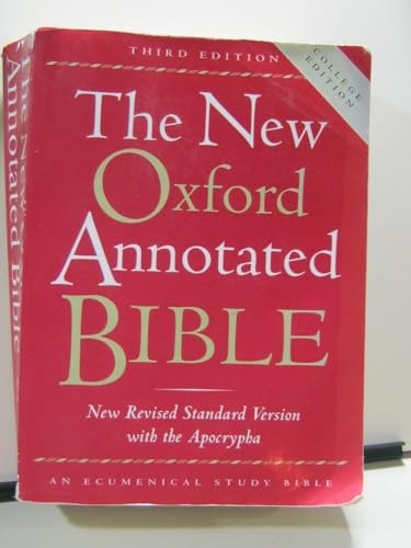 New Oxford Annotated Bible-NRSV-College