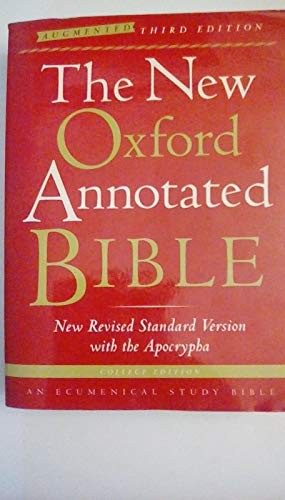 The New Oxford Annotated Bible with the Apocrypha