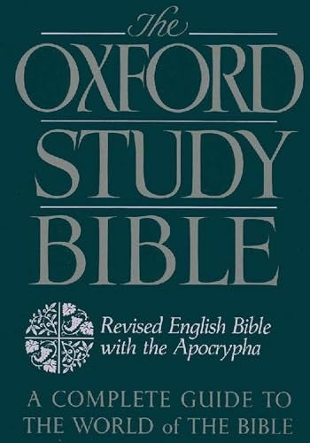 The Oxford Study Bible: Revised English Bible with Apocrypha