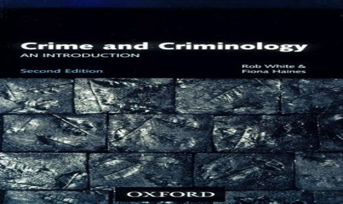 Crime and Criminology