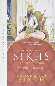 A History of the Sikhs (Second Edition) 