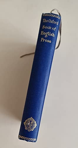 Oxford Book of English Prose