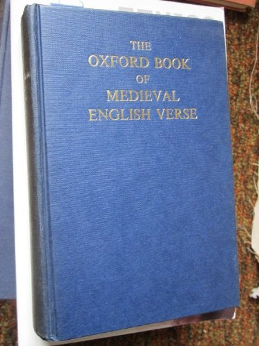 Oxford Book of Mediaeval English Verse