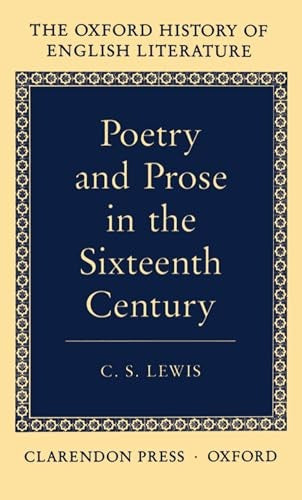Poetry and Prose in the Sixteenth Century
