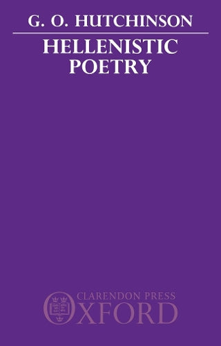 Hellenistic Poetry