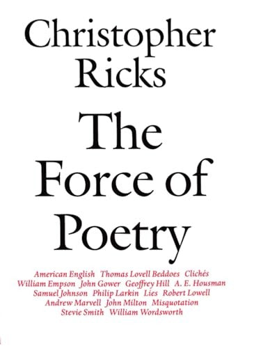 The Force of Poetry