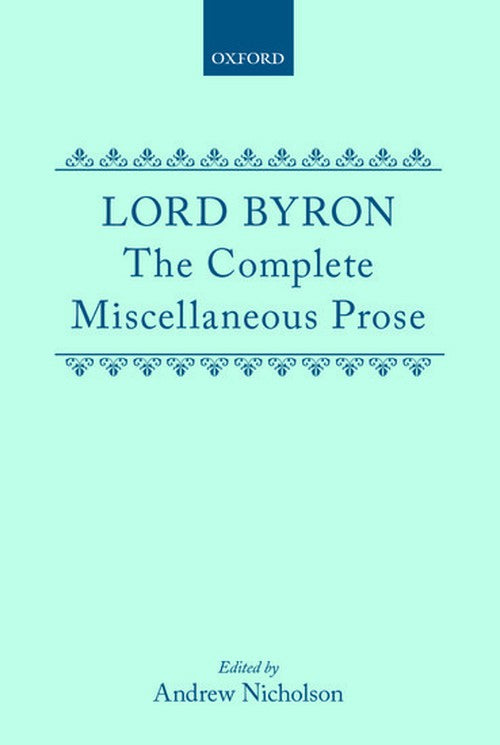 The Complete Miscellaneous Prose