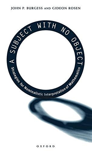 A Subject With No Object