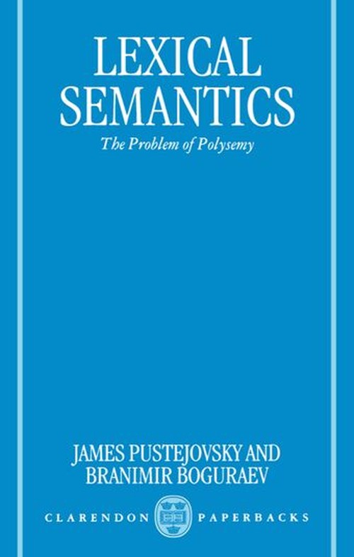 Lexical Semantics