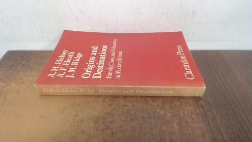 Origins and Destinations