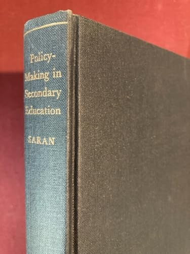 Policy Making in Secondary Education