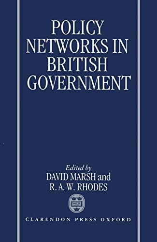 Policy Networks in British Government