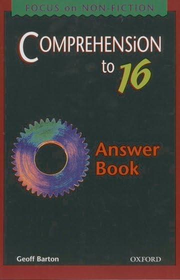Comprehension to GCSE Answer Book