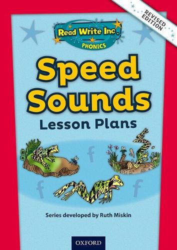 Read Write Inc.: Phonics: Speed Sounds Lesson Plans Handbook By Ruth ...