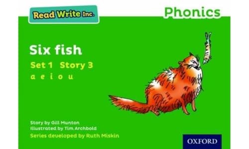 Read Write Inc. Phonics: Six Fish (Green Set 1 Storybook 3)