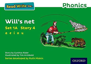 Read Write Inc. Phonics: Will's net (Green Set 1A Storybook 3) 