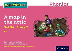 Read Write Inc. Phonics: The map in the attic (Pink Set 3A Storybook 2) 